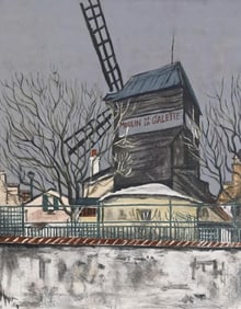 Maurice Utrillo, Composition, Éloge de Maurice Utrillo, Limited Edition Lithograph