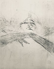 Henri de Toulouse-Lautrec, Composition, Yvette Guilbert vue par Toulouse-Lautrec, Limited Edition