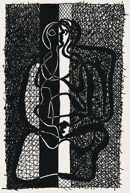 Pablo Picasso, Composition (Monod 10485), Hélène chez Archive de Illustrations de Pablo (1 of 7)