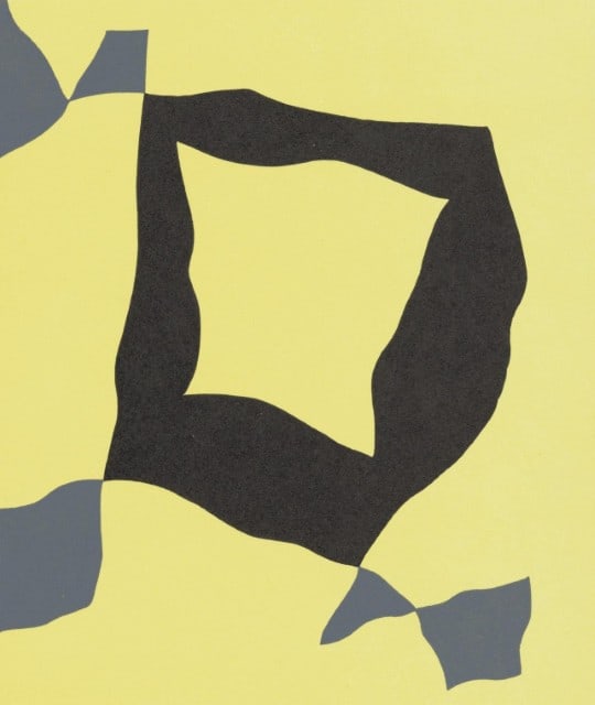Hans Jean Arp, Composition, Feuilles éparses, Limited Edition Woodcut (1 of 8)