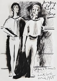 Pablo Picasso, Composition (Horodisch D10), Serge Lifar, Destin d'un danseur, Limited Edition