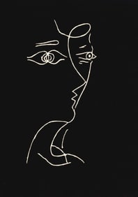 Georges Braque, Composition (Vallier 153), Le Tir à l'arc mis en lumière par Georges