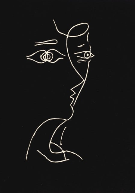 Georges Braque, Composition (Vallier 153), Le Tir à l'arc mis en lumière par Georges (1 of 7)