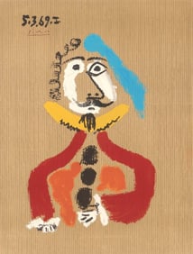 Pablo Picasso, Composition (Orozco 207-261), Vingt-Neuf Portraits Imaginaires, Limited Edition