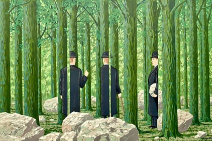 René Magritte, Ma Mere l'Oye, Les Enfants Trouvés de Magritte, Limited Edition Lithograph