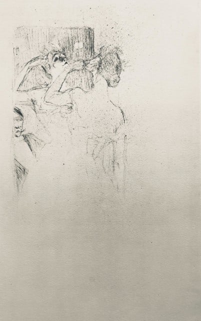 Henri de Toulouse-Lautrec, Composition, Yvette Guilbert vue par Toulouse-Lautrec, Limited Edition (1 of 8)
