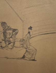Henri de Toulouse-Lautrec, Haute École Equestrienne: Taking a Bow, Henri de Toulouse-Lautrec,
