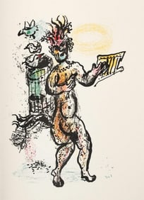 Marc Chagall, Composition (Mourlot 668-677), La Féerie et Le Royaume, Limited Edition