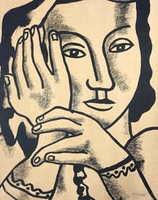 Fernand Léger, Composition, Contrastes, Limited Edition Lithograph