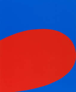 Ellsworth Kelly, Red Blue (Axsom 2), X + X, Ten Works by Ten Painters, Limited Edition Silkscreen: Silkscreen on Mohawk Superfine Bristol paper. Paper size: 24 x 20 inches. Excellent condition. Inscription: unsigned and unnumbered, as issued. Notes: From the folio, X + X, Ten Works by Ten Painters,