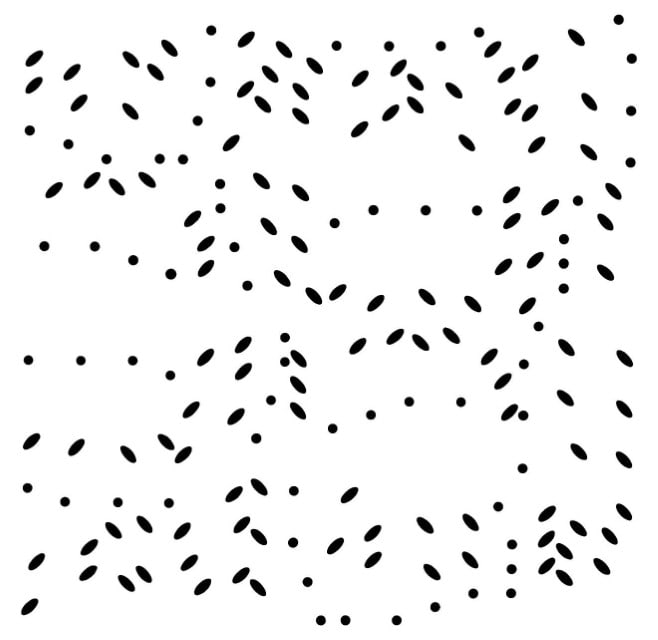 Larry Poons, Composition, X + X, Ten Works by Ten Painters, Limited Edition Silkscreen: Silkscreen on Mohawk Superfine Bristol paper. Paper size: 24 x 20 inches. Excellent condition. Inscription: unsigned and unnumbered, as issued. Notes: From the folio, X + X, Ten Works by Ten Painters,