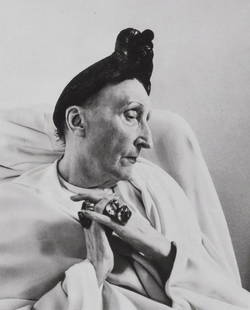 Cecil Beaton, Edith Sitwell, Cecil Beaton, Electa Editrice Portfolios, Limited Edition Hé: H&#233;liogravure on v&#233;lin paper. Paper size: 15.75 x 11.75 inches. Excellent condition. Inscription: unsigned and unnumbered, as issued. Notes: From the folio, Cecil Beaton, Electa Editrice Port