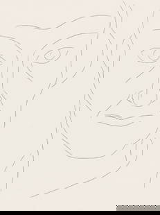 Henri Matisse, Portrait of Baudelaire, Poésies, Limited Edition Lithograph: Lithograph on papier bouffant des Papeteries de Casteljoux paper. Paper Size: 11.24 x 8.46 inches. Excellent condition. Unsigned and unnumbered, as issued. Notes: From the folio, Poésies de St