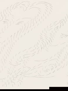 Henri Matisse, Feuillets d'Album (Album Sheets), Poésies, Limited Edition Lithograph: Lithograph on papier bouffant des Papeteries de Casteljoux paper. Paper Size: 11.24 x 8.46 inches. Excellent condition. Unsigned and unnumbered, as issued. Notes: From the folio, Poésies de St