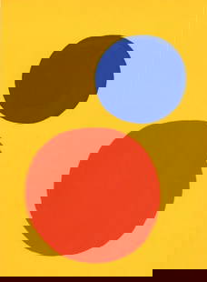 Alexander Calder, Composition, Derrière le miroir, Limited Edition Lithograph: Lithograph on v&#233;lin paper. Paper Size: 15 x 11 inches. Excellent condition. Inscription: Unsigned and unnumbered, as issued. Notes: From Derri&#232;re le miroir, N&#176; 201, 1973. Published by A