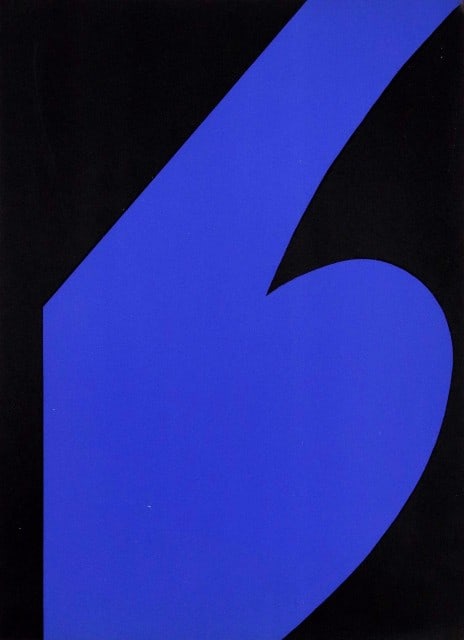 Ellsworth Kelly, Composition (Axsom, I-A), Derrière le miroir, Limited Edition Lithograph (1 of 5)