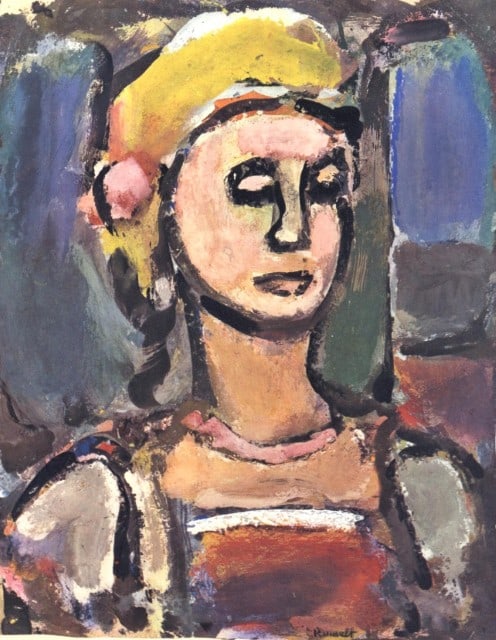 Georges Rouault, Composition, Divertissement, Limited Edition Lithograph (1 of 7)