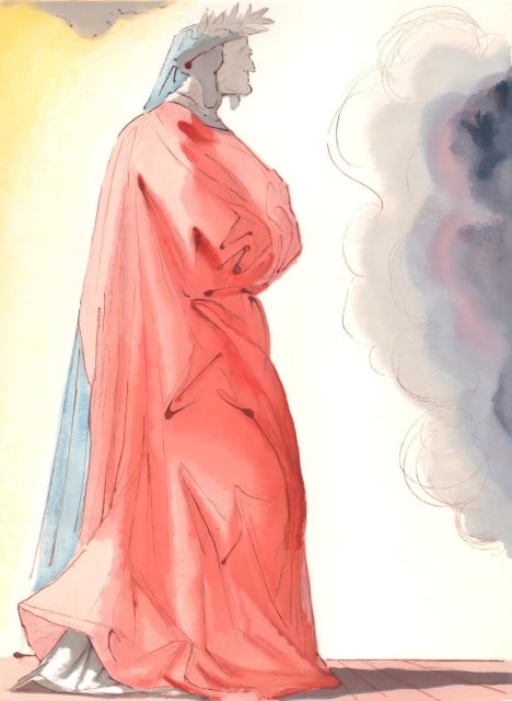 Salvador Dali, Dante (Michler/Löpsinger 1039-1138; Field 189-200), La Divine Comédie, (1 of 5)