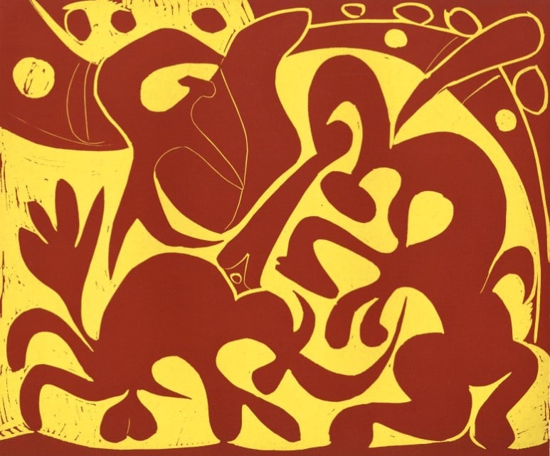 Pablo Picasso, Picador (Orozco 214), Grabados al linóleo, Limited Edition Linocut (1 of 9)