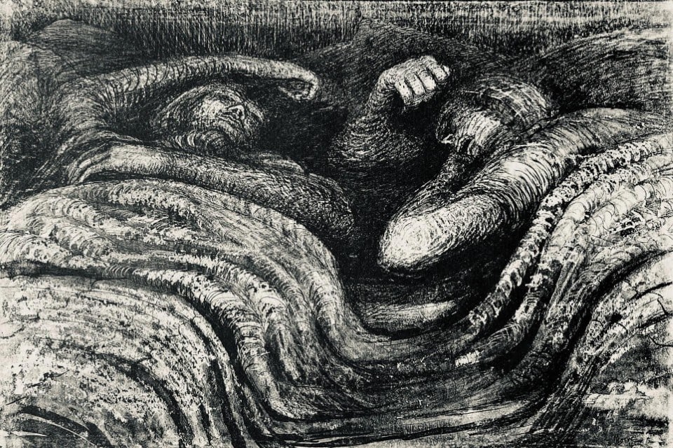 Henry Moore、STUDY、海外版超希少レゾネ、新品額付 File:Henry MOORE - Reclining figure, 1957 - Zürich