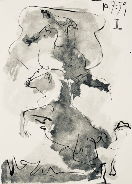 Pablo Picasso, Composition (Bloch 1276; Czwiklitzer 23), Toros y Toreros, Limited Edition Lithograph (1 of 8)