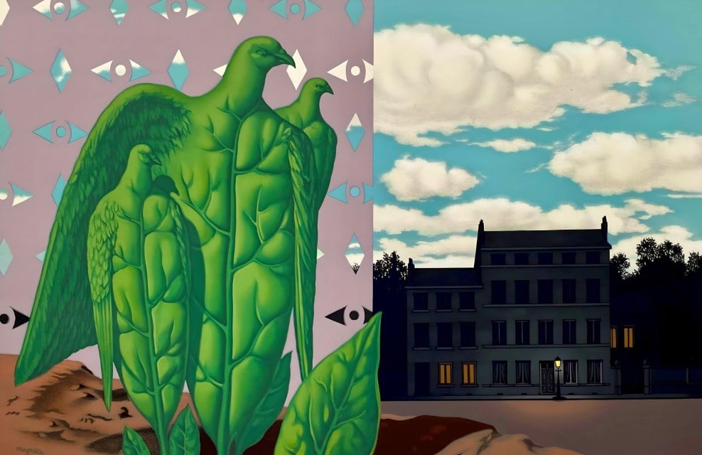 René Magritte, Les Grands Oiseaux sont Ceux de L'Ile au Trésor, Les Enfants Trouvés (1 of 8)