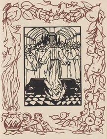 Émile Bernard, Composition (Morane, No. 100), Les Petites Fleurs de St. Françoise, Limited