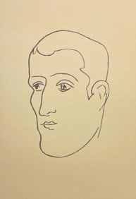 Henri Matisse, Composition (Duthuit 31), Apollinaire, Limited Edition Lithograph