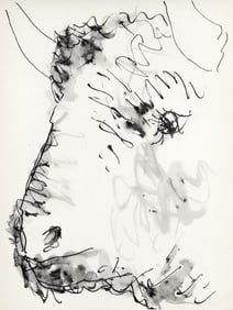 Pablo Picasso, Le taureau (Cramer No. 84), 40 dessins de Picasso en marge du Buffon, Limited Edition