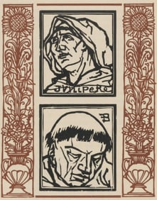 Émile Bernard, Composition (Morane, No. 100), Les Petites Fleurs de St. Françoise, Limited