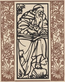 Émile Bernard, Composition (Morane, No. 100), Les Petites Fleurs de St. Françoise, Limited