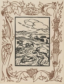 Émile Bernard, Composition (Morane, No. 100), Les Petites Fleurs de St. Françoise, Limited