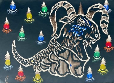 Jean Lurçat, Le Bélier (Aires), Les Signes du zodiaque, Limited Edition Lithograph