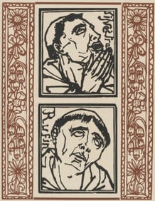 Émile Bernard, Composition (Morane, No. 100), Les Petites Fleurs de St. Françoise, Limited
