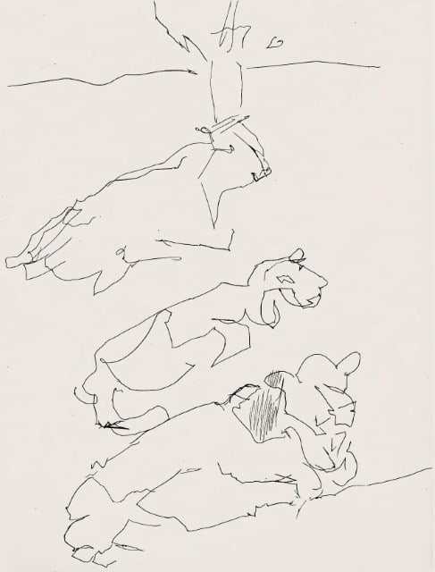 Jacques Villon, Composition (Ginestet/Pouillon 42-64), Hésiode, Les Travaux et les Jours, (1 of 8)