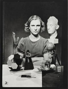 Man Ray, Composition, Man Ray, Electa Editrice Portfolios, Limited Edition Héliogravure: H&#233;liogravure on v&#233;lin paper. Paper size: 15.75 x 11.75 inches. Excellent condition. Inscription: unsigned and unnumbered, as issued. Notes: From the folio, Man Ray, Electa Editrice Portfolio