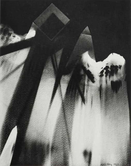 Man Ray, Composition, Man Ray, Electa Editrice Portfolios, Limited Edition Héliogravure: Héliogravure on vélin paper. Paper size: 15.75 x 11.75 inches. Excellent condition. Inscription: unsigned and unnumbered, as issued. Notes: From the folio, Man Ray, Electa Editrice Portfolio