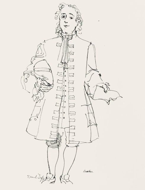 Raoul Dufy, Dessin, Lettre à mon peintre Raoul Dufy, Limited Edition Lithograph (1 of 8)