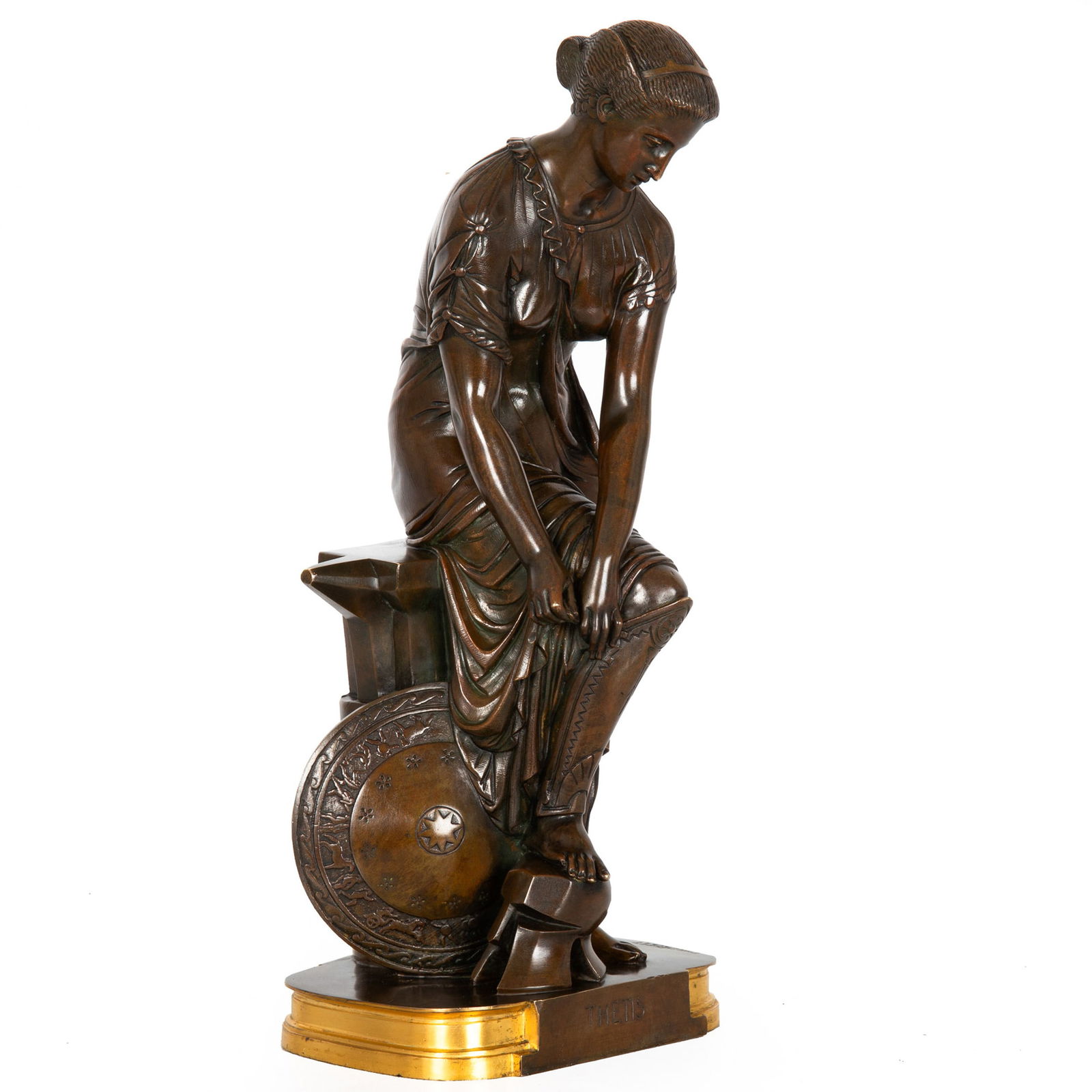 French Bronze Sculpture of Thetis after Pierre Emile Hébert (1 of 7)