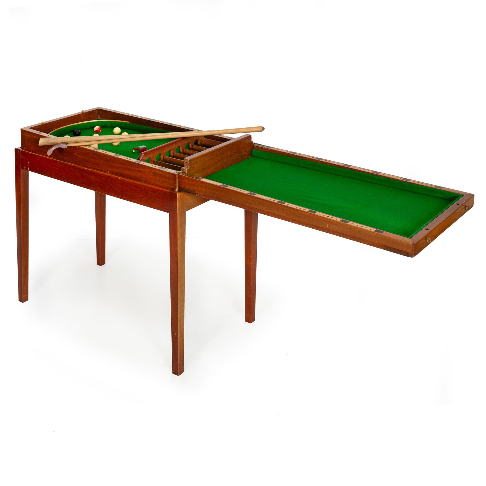 English Georgian Style Mahogany Trou-Madame Game Table (1 of 16)