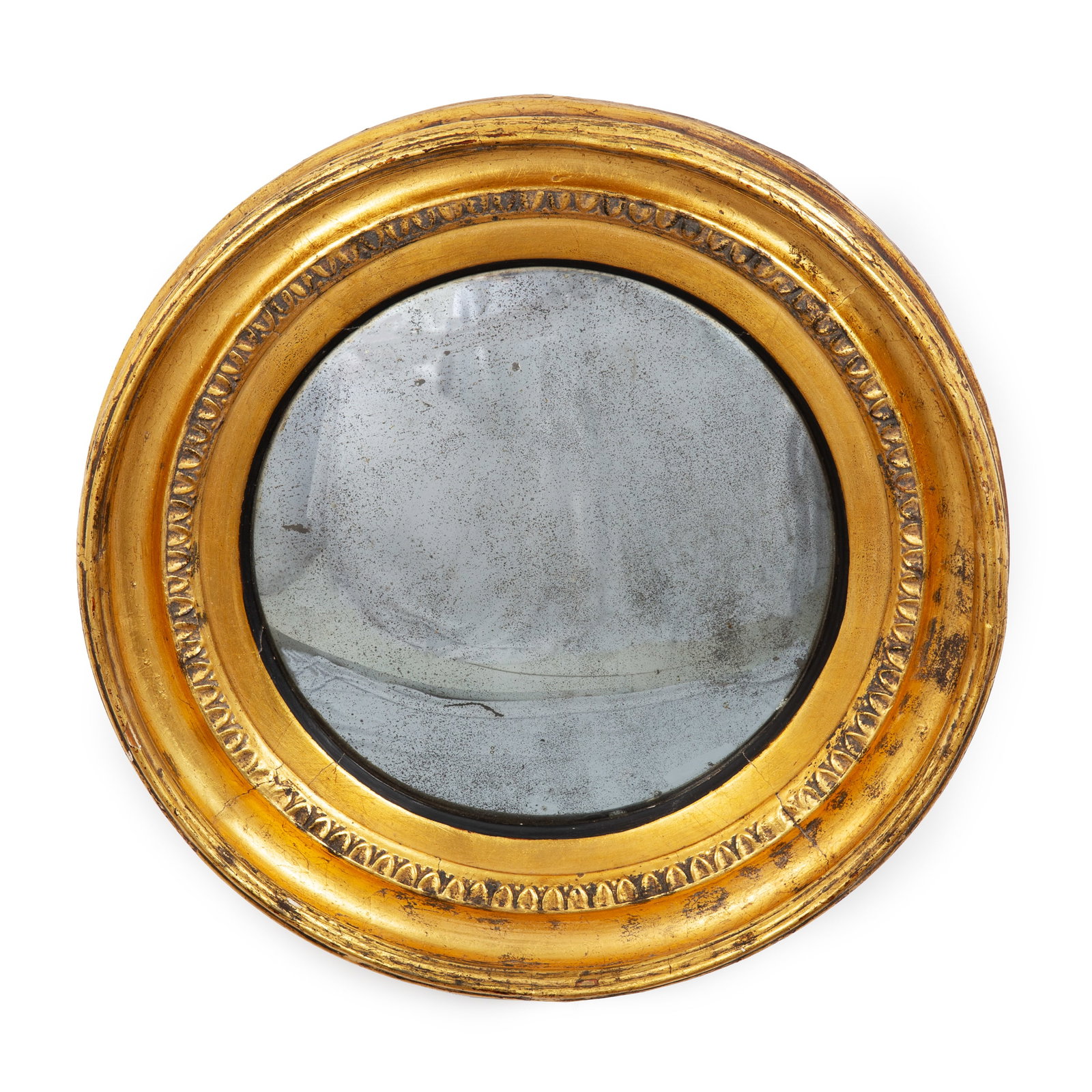 19th Century Giltwood circular Convex Mirror (1 of 9)