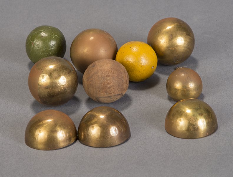 Brass Billiard Balls – Petrie & Lewis (1 of 1)