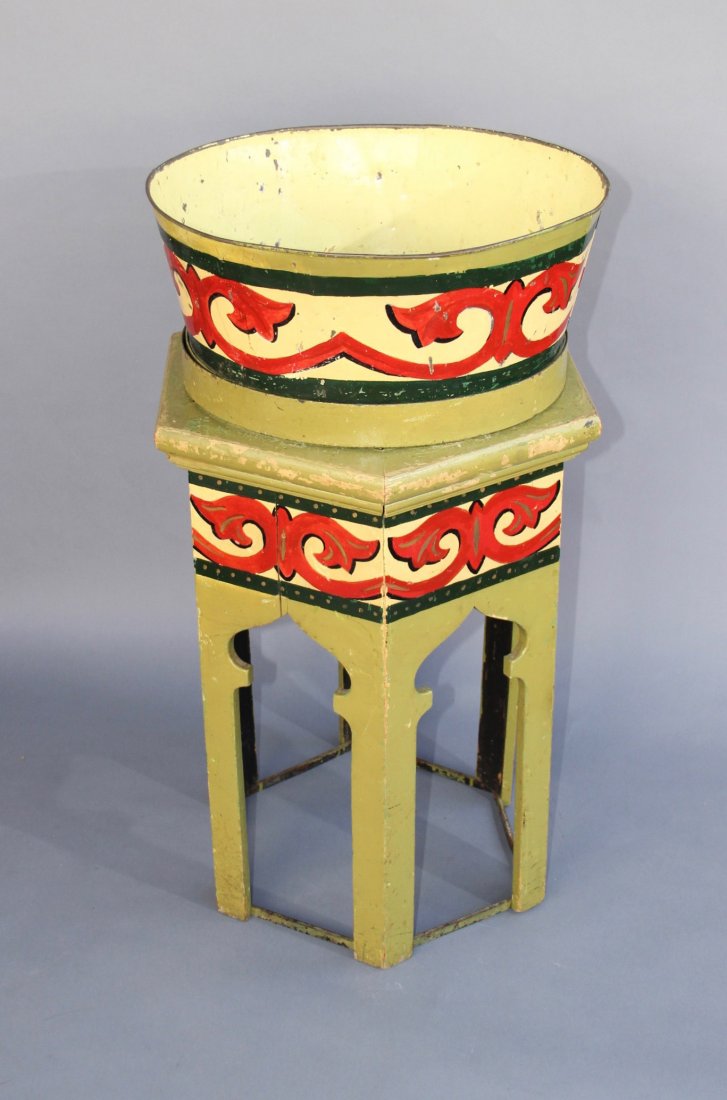 HINDOO WONDER BOWL AND TABOURET – ROTERBERG (1 of 6)