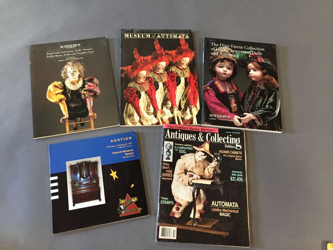 Collection of Automata Auction Catalogs, Magazines, Boo (1 of 11)