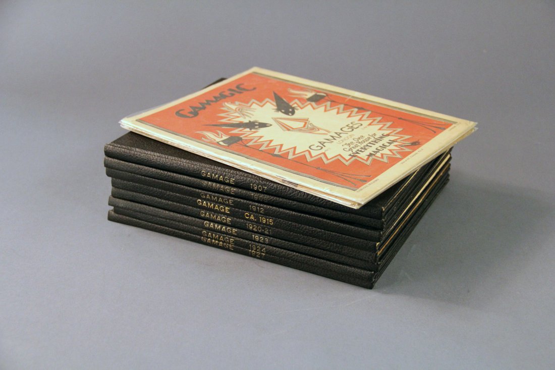 GAMAGES: Lot of 8 hardbound catalogs (1 of 1)
