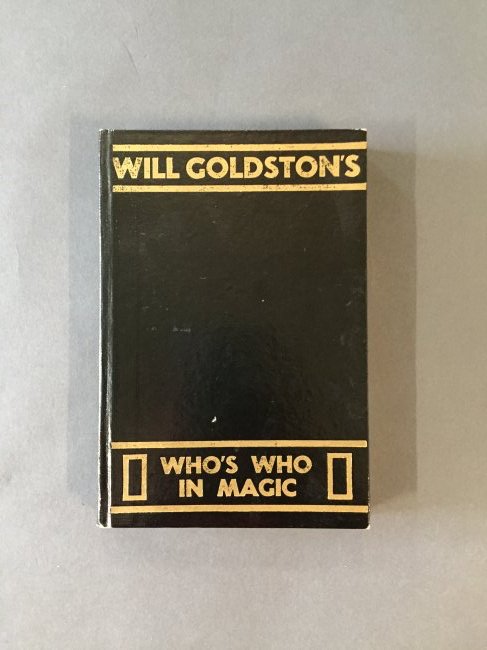 Will Goldston’s Who’s Who in Magic (1 of 1)