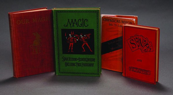 (Classics) Four Volumes: Chemical Magic: (Classics) Four Volumes: Chemical Magic by John Lippy, 1930 first edition, Introduction by Howard Thurston, card tipped-in inscribed by Lippy to Ray Muse; Sharps and Flats by John Nevil Maskelyne, n.d