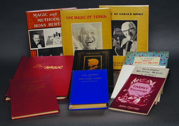 (Classics) Thirteen Volumes: Stars of Magic: (Classics) Thirteen Volumes: Stars of Magic, original issues in the red spring binder, as issued; Carneycopia by John Carney, #74 of 200 deluxe signed copies; Magic of Tenkai by Gerald Kosky & Arnold