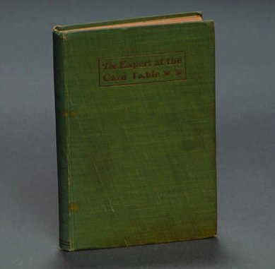 (Erdnase, S. W.) The Expert At The Card Table: (Erdnase, S. W.) The Expert At The Card Table. 1902 first edition. An unusually nice copy in the original green cloth, gilt stamped on front cover and spine.