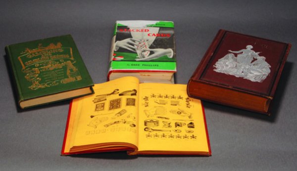 (Gambling) Four Volumes: Fools of Fortune: (Gambling) Four Volumes: Fools of Fortune by John Philip Quinn, 1892, original pictorial cloth; Gambling and Gambling Devices by John Philip Quinn, 1912, original pictorial cloth; "Protection" The Sea